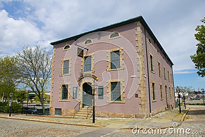 Rodman Candleworks building, New Bedford, MA, USA Editorial Stock Photo