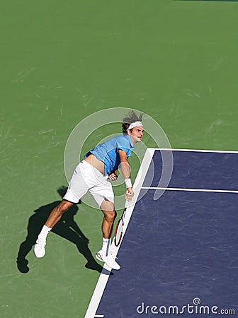 Roger Federer. Editorial Stock Photo