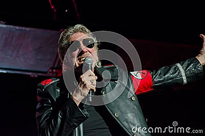 Roger Waters (Pink Floyd) The Wall Tour Editorial Stock Photo