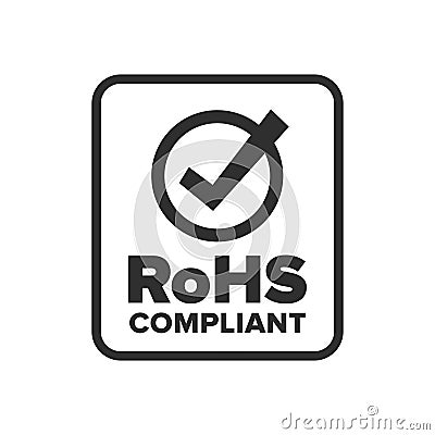 RoHS compliant symbol Vector Illustration