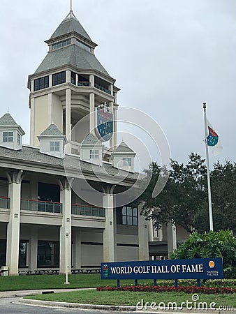 World Golf Hall of Fame, St. Augustine, FL Editorial Stock Photo