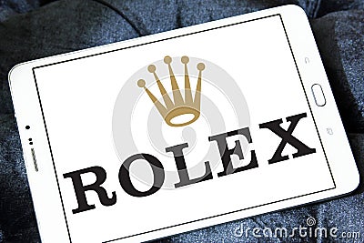 Rolex logo Editorial Stock Photo