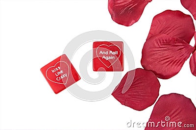 Roll the Love. Stock Photo