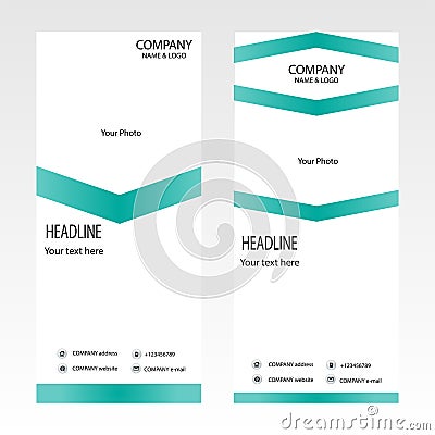 Roll-up Vector Illustration