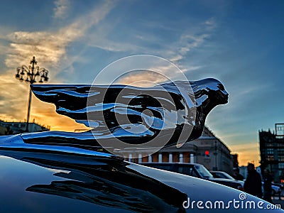 Rollce Royce figure 2019 Moscow Editorial Stock Photo