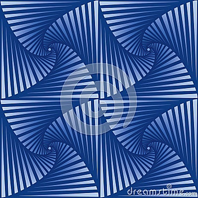 Rolled striped pattern Vector Illustration