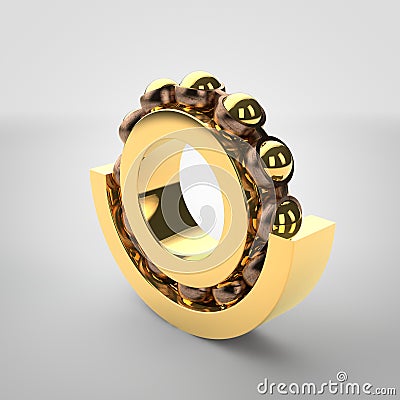 Roller bearing Stock Photo