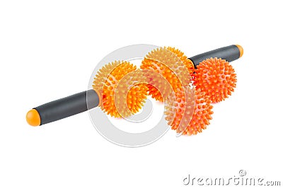 Roller and round massagers Stock Photo