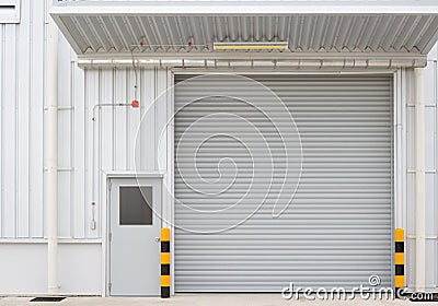 Shutter door factory Stock Photo