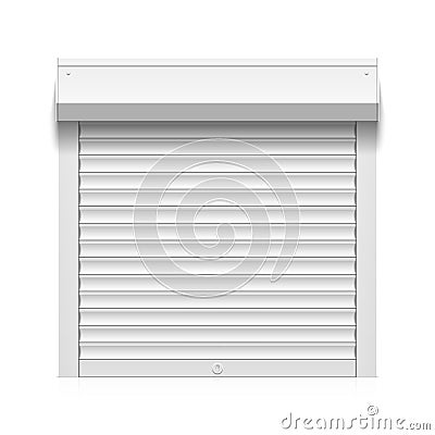 Roller shutter Vector Illustration