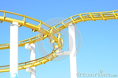 Rollercoaster Editorial Stock Photo