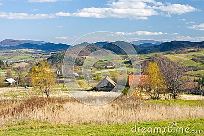 Rolling countryside Stock Photo