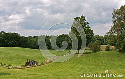 Rolling Hills Stock Photo