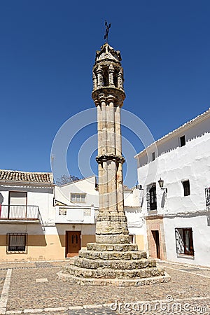 Rollo de Justicia, Ocana, Toledo province, Castile-La Mancha, Spain Stock Photo