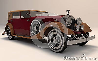 Rolls Royce Classic Luxury Editorial Stock Photo