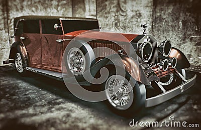 Rolls Royce Classic Vintage Editorial Stock Photo