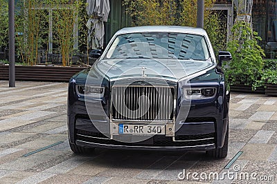 Rolls-Royce Phantom, eighth generation (2022) Editorial Stock Photo