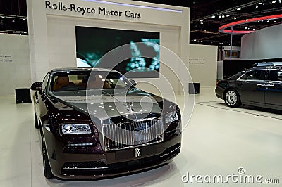 Rolls Royce Phantom Standard Wheelbase. Editorial Stock Photo