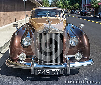 Rolls Royce Silver Cloud II Editorial Stock Photo