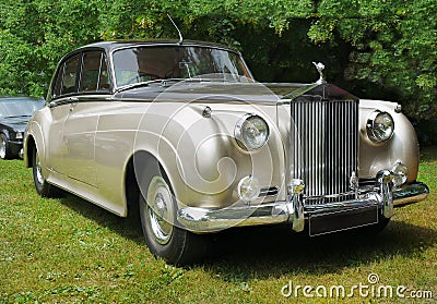 Vintage Luxury Cars, Rolls-Royce Limousine Editorial Stock Photo