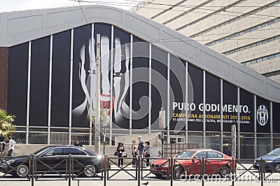 Roma termini rail station Editorial Stock Photo