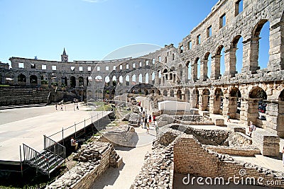 Roman Arena 8 Editorial Stock Photo