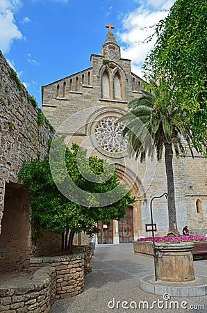 A roman cathedral Stock Photo
