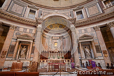 Roman Catholic Basilica Stock Photo