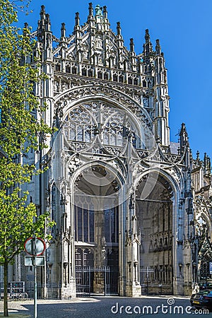 St. John`s Cathedral, s-Hertogenbosch, Netherlands Stock Photo