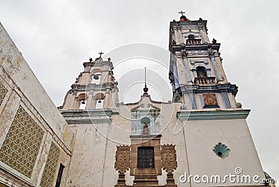 Roman Catholic church in Toluca Mexico Stock Photo