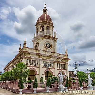 Roman catholicism Chruch Name Santa Cruz Church Stock Photo