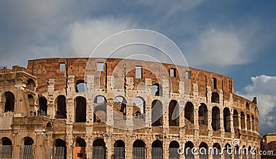 Roman Colosseum Stock Photo