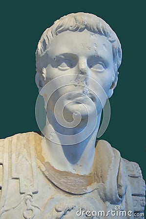 Roman emperor Stock Photo