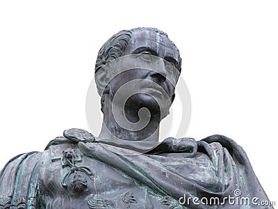 Roman emperor Julius Caesar Stock Photo