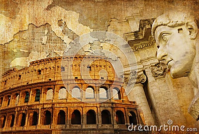 Roman empire Stock Photo