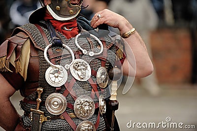 Roman Soldier Stock Photo