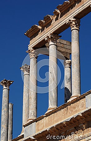 Roman Theatre 2 Stock Photo