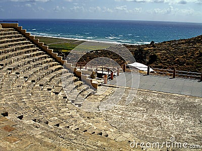 Roman Theatre Stock Photo