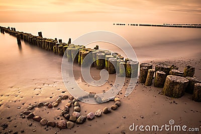 Romance at the beach Stock Photo