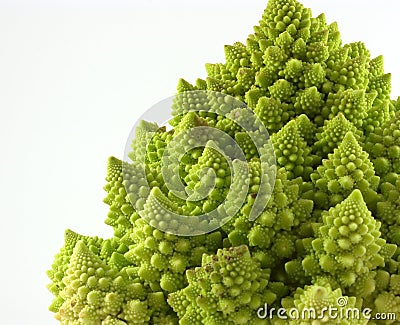 Romanesco cauliflower Stock Photo