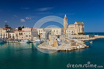 The Cathedral. Trani. Apulia. Italy Stock Photo