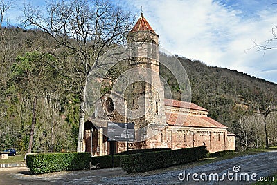 Romanesque church Editorial Stock Photo