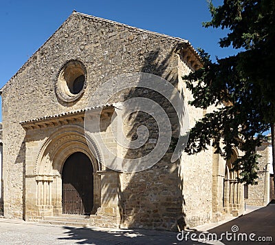 Romanesque Church Stock Photo