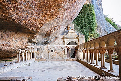 Romanesque Monastery Stock Photo