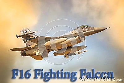 Romania Air Force F16 Fighting Falcon jet plane Editorial Stock Photo
