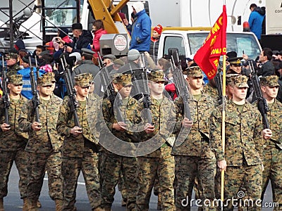 Romania national day celebration, 1 december 2015 Editorial Stock Photo