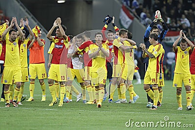 Romania national football team Editorial Stock Photo