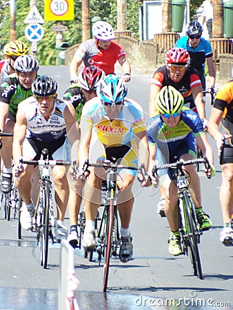 Romanian champions cycling tour Editorial Stock Photo