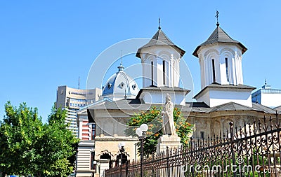Romanian church Editorial Stock Photo
