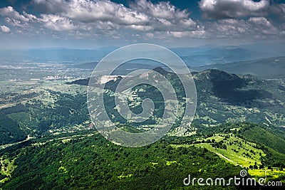 Romanian mountains Stock Photo